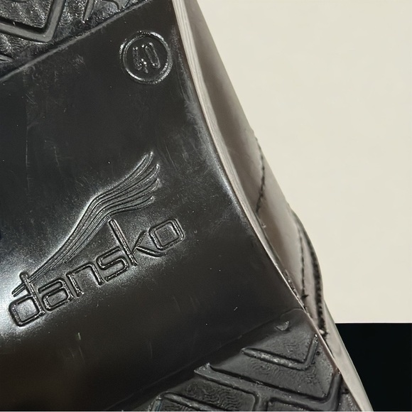 DANSKO Professional clog Black Womens Sz 40 US 9–9.5 - Picture 14 of 15